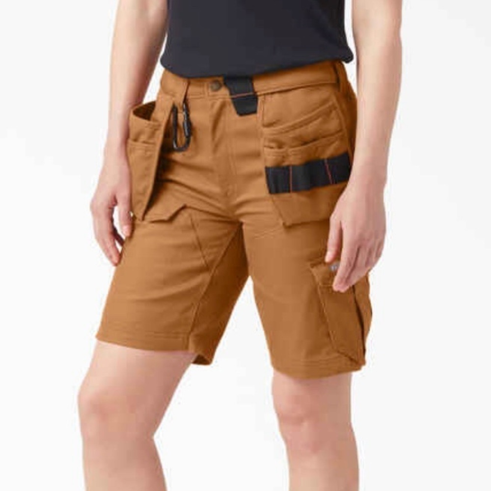 Dickies Traeger X Flex Grill Shorts BBQ Relaxed Fit Size 8